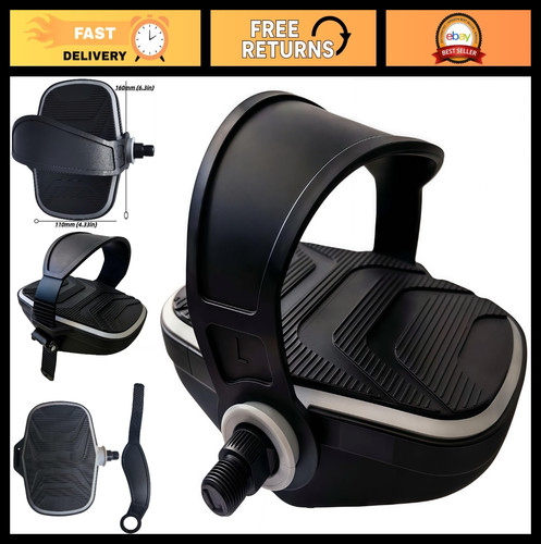 Adjustable spin bike pedals - adjustable,
