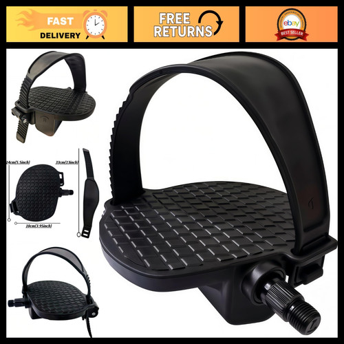 Adjustable spin bike pedals - adjustable,