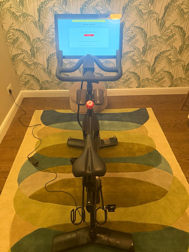 Peloton bike upright exercise - upright,